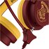 OTL Harry Potter Hogwarts Crest Auricolare Cablato A Padiglione Borgogna, Giallo