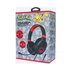 OTL Pokémon PK0879 Cuffie Cablato A Padiglione Giocare Nero, Rosso