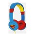 OTL Technologies DC Comics Superman Man of Steel Cuffie Cablato Blu, Rosso, Giallo