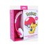 OTL Technologies Pokémon Pokéball Pink Kids Cuffie Cablato Rosa, Bianco
