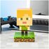 Paladone Alex Icon Light BDP Action Figure di Minecraft che si illumina!