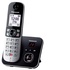 Panasonic KX-TG6861 Telefono DECT Nero, Grigio