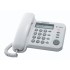 Panasonic KX-TS560EX1W Telefono Bianco
