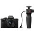 Panasonic Lumix G100D + 12-32mm f/3.5-5.6 Asph Mega OIS + Impugnatura per Vlogging SHGR1