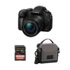 Lumix G80 + 12-60mm f/3.5-5.6 HF Power OIS Nero + SD Extreme Pro 32GB HC V30, U3, UHS I, C10 - 100MB/s lettura, 90MB/s scrittura + Skyline V2 Corredo 7 Nero