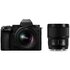 Lumix S5 IIX + 20-60mm f/3.5-5.6 + 50mm f/1.8