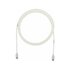 Panduit Cat6, 0.5m cavo di rete Bianco 0,5 m U/UTP (UTP)