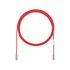 Panduit UTP, Cat6, 2m cavo di rete Rosso U/UTP (UTP)