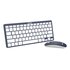 Pantone PT-KB09N tastiera Mouse incluso Casa RF Wireless QWERTY Italiano Blu marino