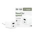 PanzerGlass empower™ by ® Turbo 35W Charger incl. USB-C + USB-A | EU Plug | Bianco Argento