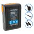 Patona Batteria Platinum V-Mount BP-75W PD65 74Wh USB-C USB-A 2xD-Tap DC-out