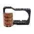 Patona Cage Sony ZVE-10 custodia per macchine fotografiche 1/4, 3/8" Nero, Legno