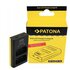 Patona Carica Batterie Dual LCD USB per Olympus OM-1 BLX-1