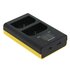 Patona Carica Batterie Dual LCD USB per Olympus OM-1 BLX-1