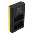 Patona Carica Batterie Dual LCD USB per Olympus OM-1 BLX-1