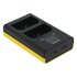 Patona Carica Batterie Dual LCD USB per Olympus OM-1 BLX-1