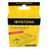 Patona Carica Batterie Dual LCD USB per Olympus OM-1 BLX-1