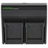 Patona Carica Batterie Premium Dual PD Performance per Sony BP-U60 USB Ingresso/Uscita