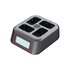 Patona Caricabatteria Platinum USB-C PD QC 4 Postazioni FAST CHARGER per NP-FW50 con cavo usb-c