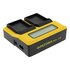 Patona Caricabatterie dual LCD per Olympus BLX-1