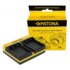 Patona Caricabatterie dual per Olympus BLX-1