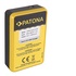 Patona Caricabatterie DUAL USB per Canon LP-E8 550D 600D 650D 700D