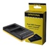 Patona Caricabatterie DUAL USB per Canon Powershot