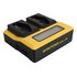 Patona Caricabatterie USB LCD doppio per Canon LP-E4 / LP-E19