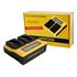 Patona Caricabatterie USB LCD doppio per Canon LP-E4 / LP-E19