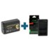 Doppio Caricabatteria Premium Twin Performance PD per Sony NP FW50 + Batteria NP FW50 Protect