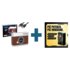 Patona Doppio Caricabatteria rapido con display + NP-W235 Protect 2600mAh estetica Retro