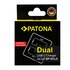 Patona Doppio caricabatteria per Leica M10 M10P M10R 24003 BP-SCL5 incluso cavo USB-C