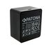 Patona Doppio caricabatteria per Leica Q3 Q4 BP-SCL4 AND BP-SCL6 incluso cavo USB-C