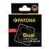 Patona Doppio caricabatteria per Leica Q3 Q4 BP-SCL4 AND BP-SCL6 incluso cavo USB-C