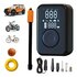 Patona Pompa elettrica 10,3 bar 150 PSI compressore portatile a batteria luce LED luce SOS power bank per auto e-bike moto incl. borsa