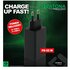 Patona Alimentatore Premium GaN PD65W nero 2xUSB-C 1xUSB-A PD3.0 QC3.0 Nero