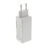 Patona Alimentatore Premium GaN PD65W nero 2xUSB-C 1xUSB-A PD3.0 QC3.0 bianco