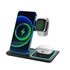 Patona Caricabatterie wireless 3in1 QI per smartphone, iPhone, orologio e AirPods