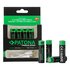 Patona Premium 4X AA Batterie Ricaricabili al Litio con porta USB-C 2000mAh 1.5V con cavo incluso