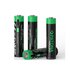 Patona Premium 4X AAA Batterie Ricaricabili al Litio con porta USB-C 500mAh 1.5V con cavo incluso