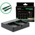Patona Premium Dual PD Carica Batterie per Olympus BLX-1 Incl. USB-C Input/Output