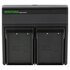 Patona Premium Dual PD Carica Batterie per Olympus BLX-1 Incl. USB-C Input/Output