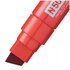 Pentel N50XL marcatore permanente Punta smussata Rosso 6 pz