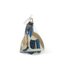 Perfetto 12820 Set di spazzola e paletta Blu, Bianco