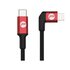 PGYTECH P-GM-122 cavo USB 0,65 m USB C Nero, Rosso