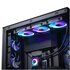 PHANTEKS Glacier One 420 D30 X2 Processore Raffreddatore di liquidi tutto in uno 14 cm Nero 2 pz