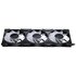 PHANTEKS M25 Gen2 PWM D-RGB confezione da 3 - inversa 120mm nero Reverse