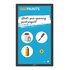 Philips 3000 series 24BDL3751T/00 visualizzatore di messaggi Pannello piatto interattivo 60,5 cm (23.8") LCD Wi-Fi 250 cd/m² Full HD Nero Touch screen Processore integrato Android