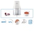 Philips Daily Collection Tritatutto 450 W Recipiente in plastica da 0,7 l, 2 Lame