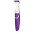 Philips Essential BRT383/15 Rasoio di precisione Bagnato e secco Viola, Bianco